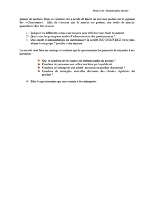 Professeur : Hammoucha Yassine
 