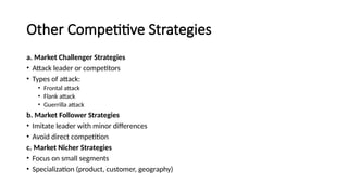 Types of Competition for Marketing professionals | PPTX