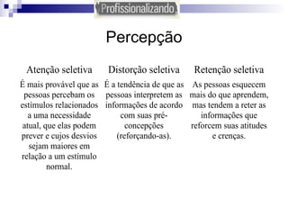 Percepção 