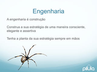 Engenharia 
A engenhariaéconstruçãoConstruaa suaestratégiade umamaneiraconsciente, elegantee assertivaTenhaa plantada suaestratégiasempreemmãos  