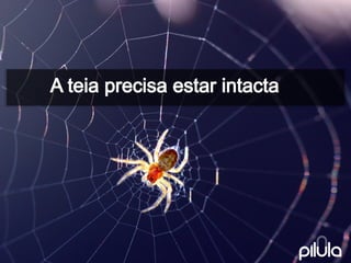 A teiaprecisaestarintacta.  