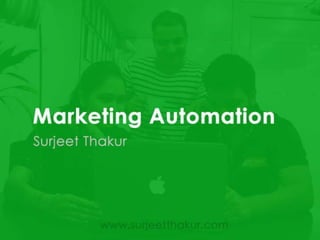 Marketing Automation - Tools & Benefits