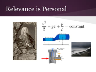 Relevance is Personal
 