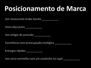 Vaca Roxa
“Alguma coisa marcante é digna de ser comentada.
É excepcional. Novo. Interessante. É uma vaca roxa!
Marketing marcante é a arte de construir coisas dignas
de serem ditas sobre seu produto ou serviço.”
Seth Godin
Purple Cow
2002
 