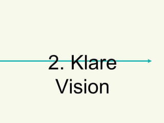 2. Klare Vision
 