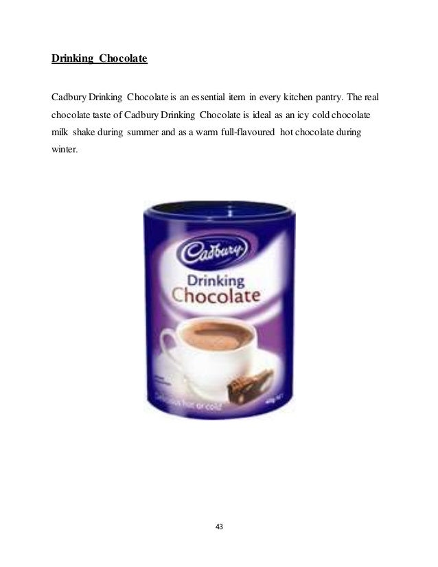 cadbury marketing Marketing principles: trading and exchange cadbury: channels, access and distribution levels purpose of a network and marketing channel ¡ value network is a system of partnerships and alliances that a firm creates to source, augment, and deliver its offerings ¡ the domestic manufacturing sites are situated at the following locations: 1. cadbury marketing Marketing principles: trading and exchange cadbury: channels, access and distribution levels purpose of a network and marketing channel ¡ value network is a system of partnerships and alliances that a firm creates to source, augment, and deliver its offerings ¡ the domestic manufacturing sites are situated at the following locations: 1.