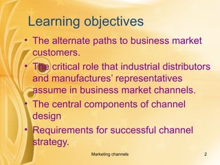 Marketing Channels | PPT
