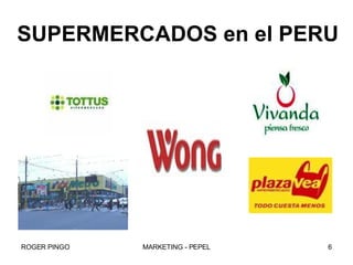 SUPERMERCADOS en el PERU 