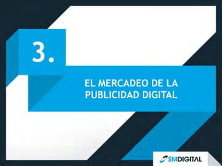 EL MERCADEO DE LA
PUBLICIDAD DIGITAL
3.
 