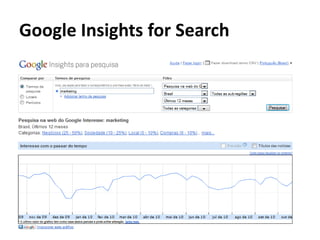 Google Insights for Search
 