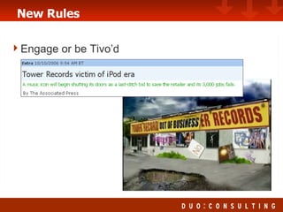 New Rules Engage or be Tivo’d 
