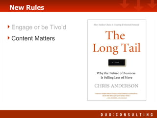 New Rules Engage or be Tivo’d Content Matters 