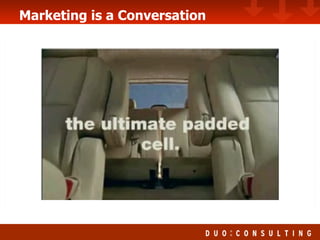 Marketing is a Conversation 
