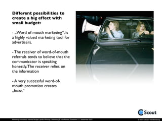 Marketing Innovation