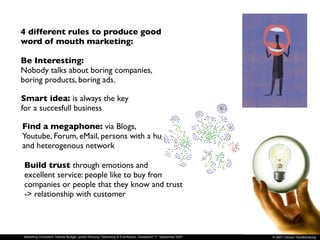 Marketing Innovation