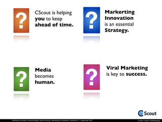 Marketing Innovation