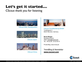 Marketing Innovation