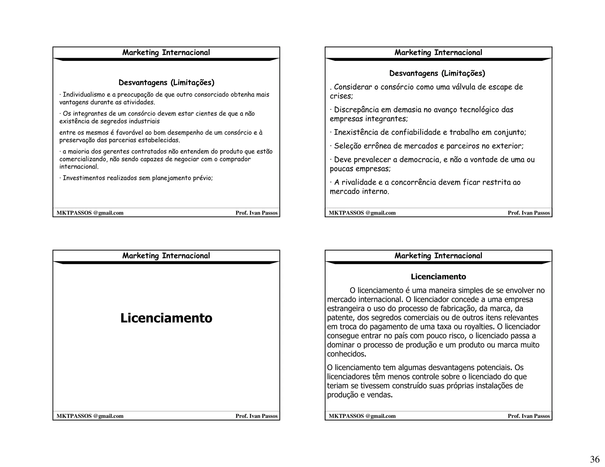 Marketing Internacional 2008 2 1º Parte mktpassos
