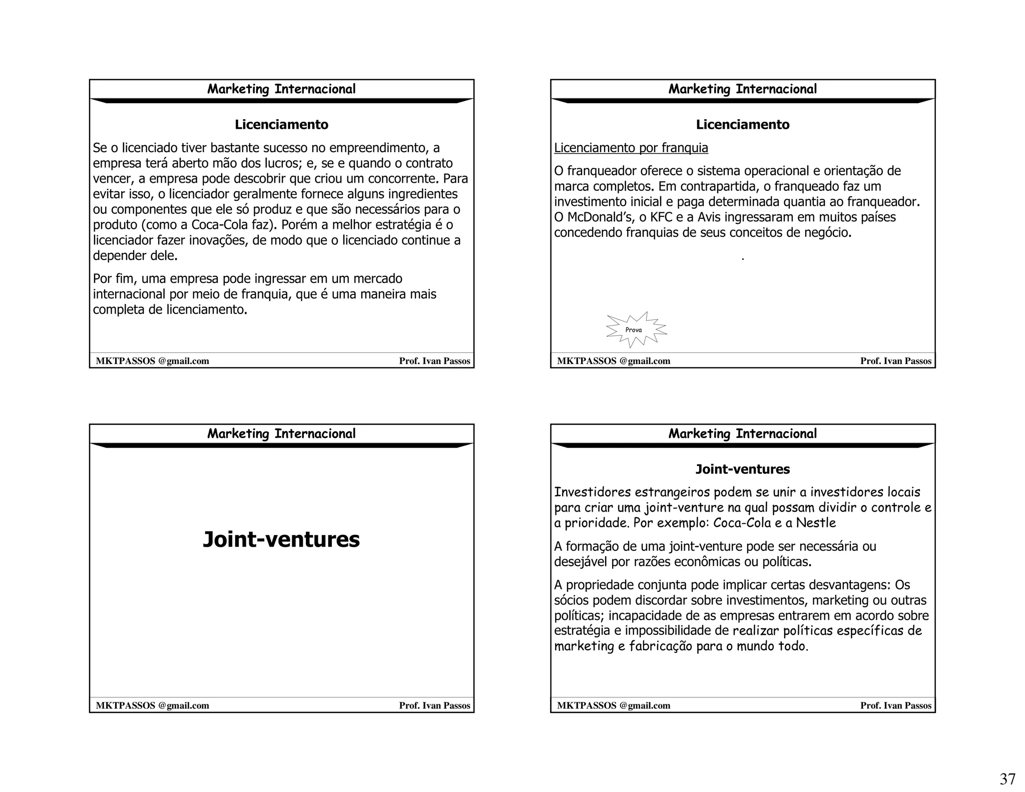 Marketing Internacional 2008 2 1º Parte mktpassos