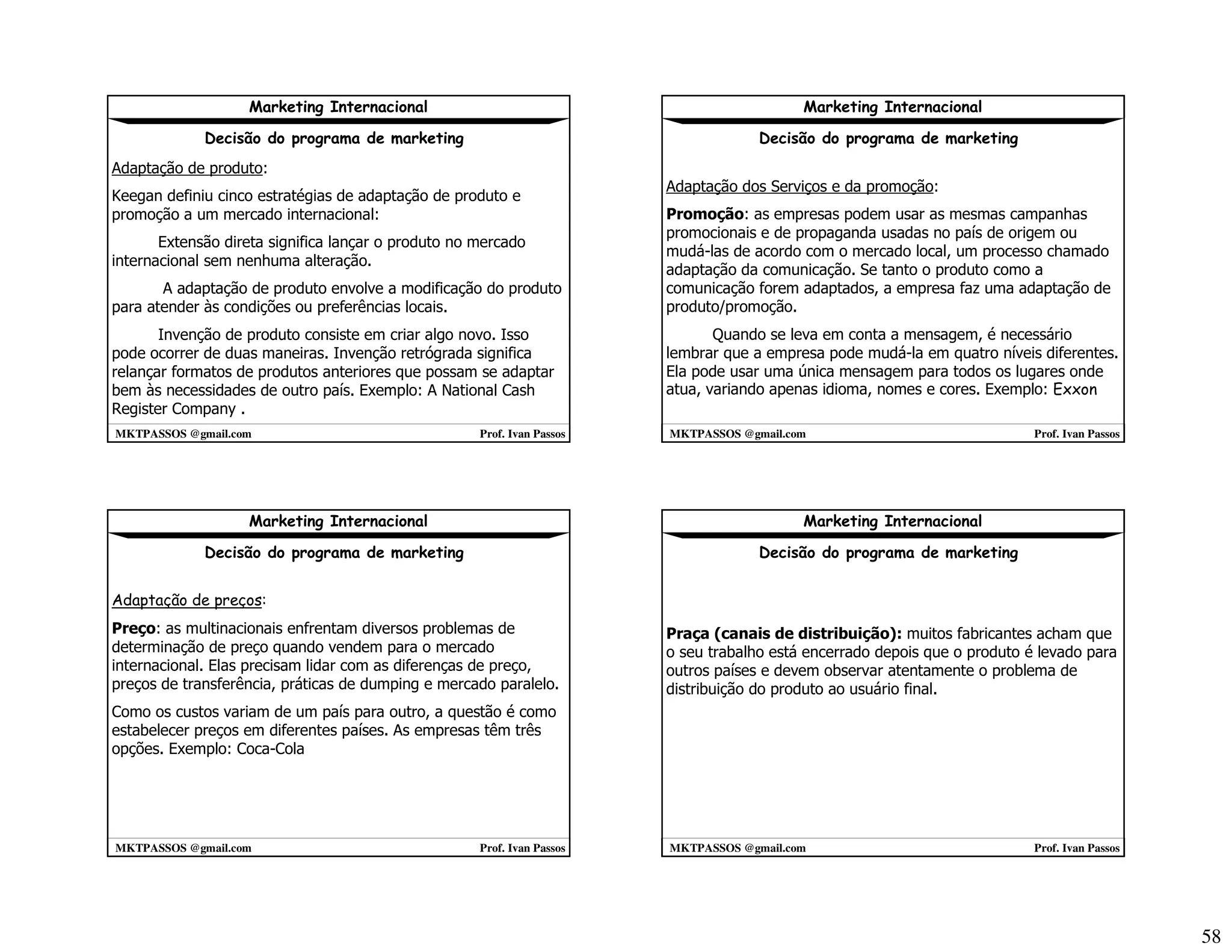 Marketing Internacional 2008 2 1º Parte mktpassos