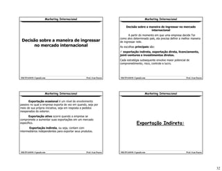Marketing Internacional 2008 2   1º Parte mktpassos