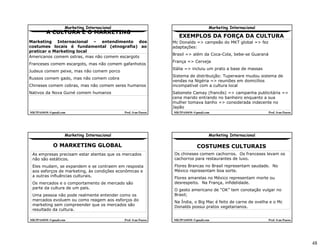 Marketing Internacional 2008 2   1º Parte mktpassos