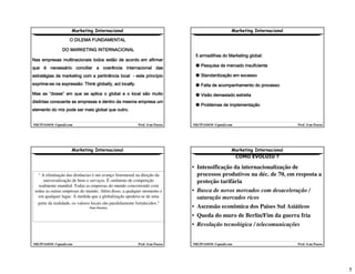 Marketing Internacional 2008 2   1º Parte mktpassos