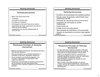 Marketing Internacional 2008 2   1º Parte mktpassos