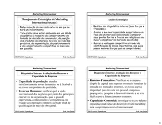 Marketing Internacional 2008 2   1º Parte mktpassos