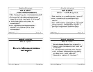 Marketing Internacional 2008 2 2 Fase mktpassos