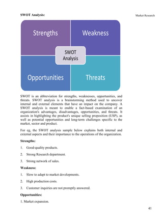 Swot Examples Manufacturing Pdf Comprehensive Marketing Management: Concepts, Evolution, and Strategies ...