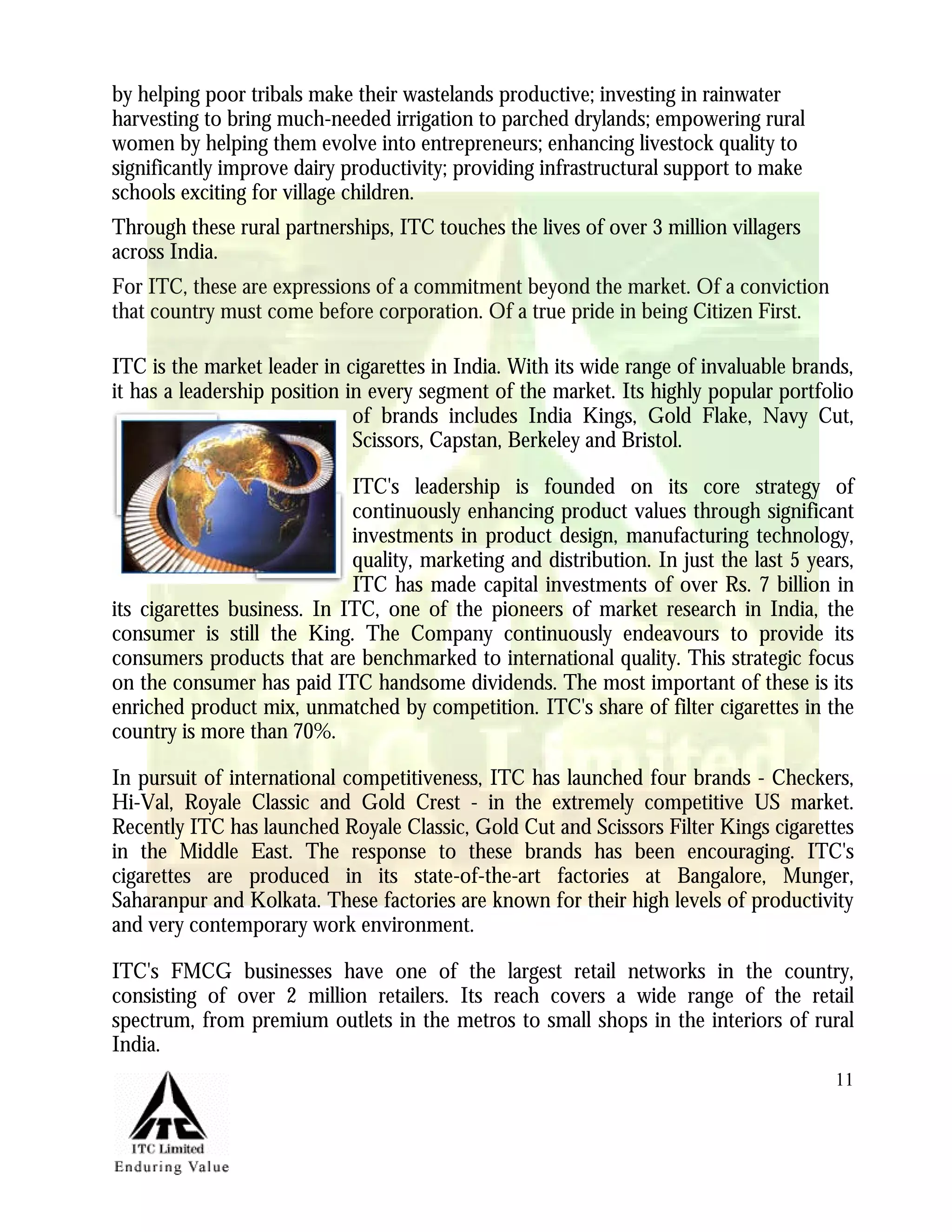 Marketing Management Project Itc Aashirvaad Atta