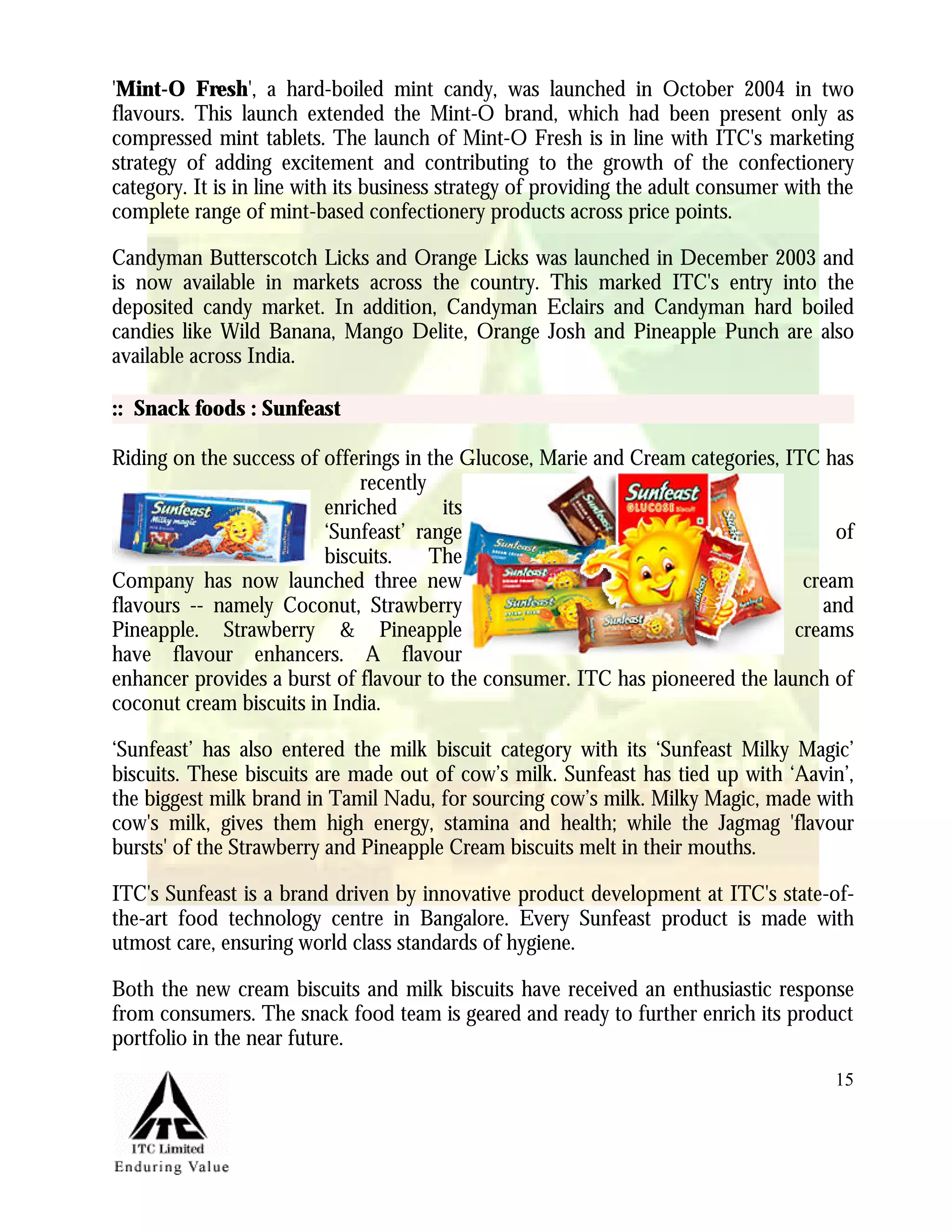 Marketing Management Project Itc Aashirvaad Atta