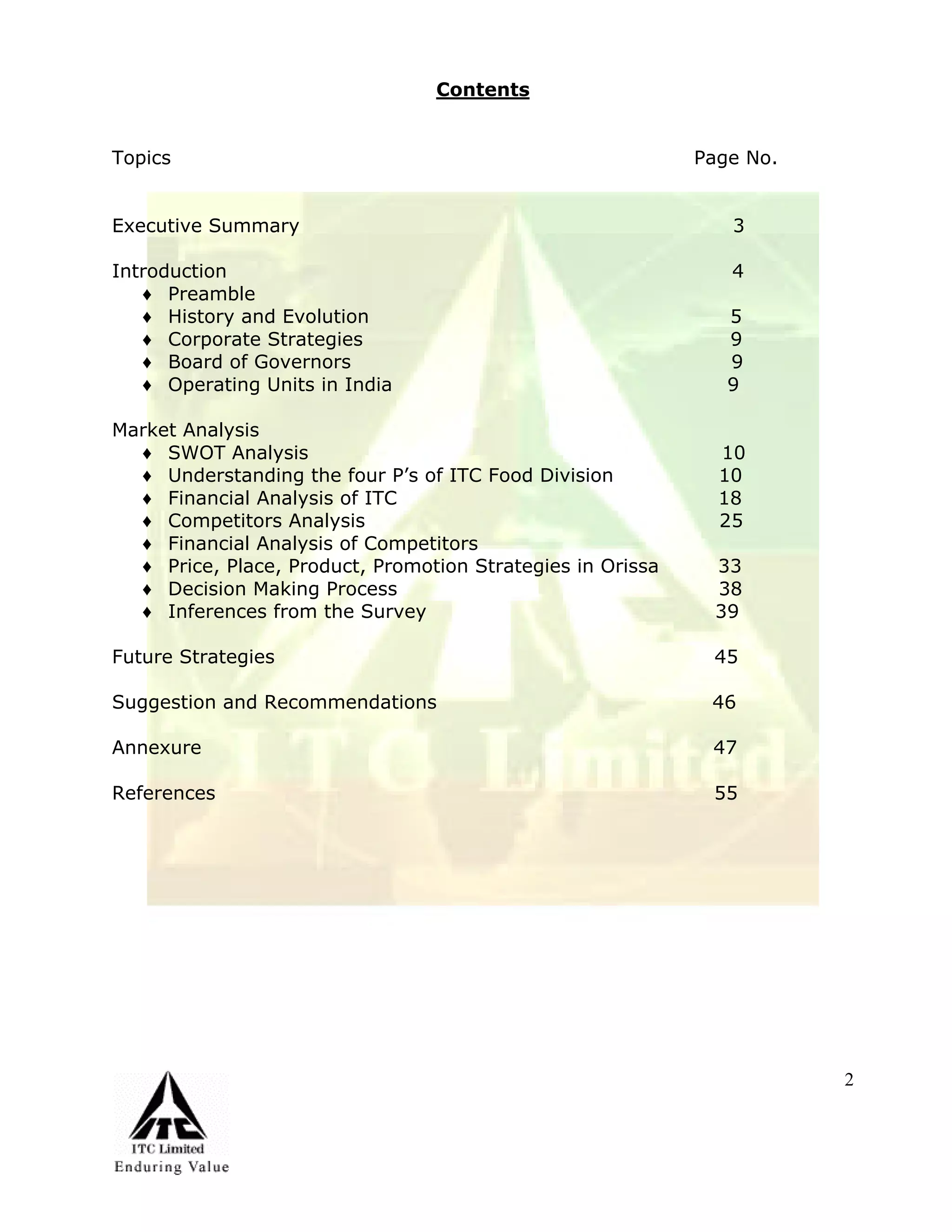 Marketing Management Project Itc Aashirvaad Atta