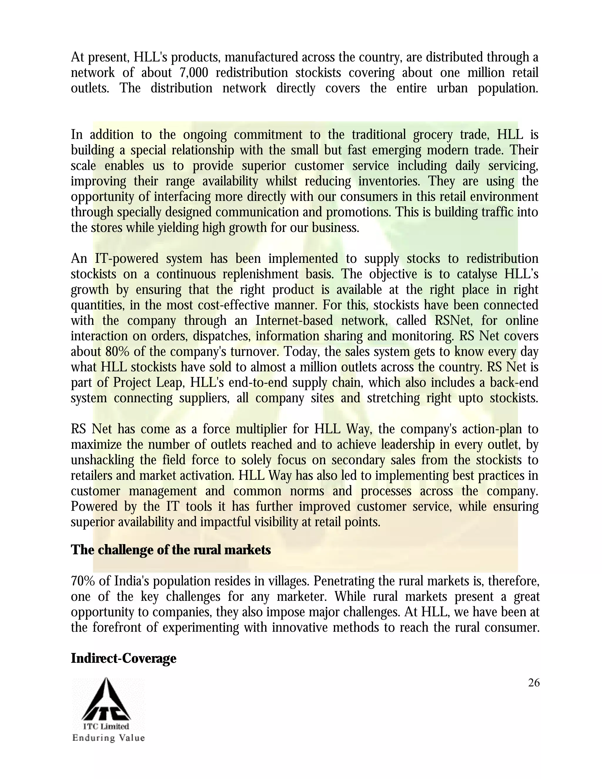 Marketing Management Project Itc Aashirvaad Atta