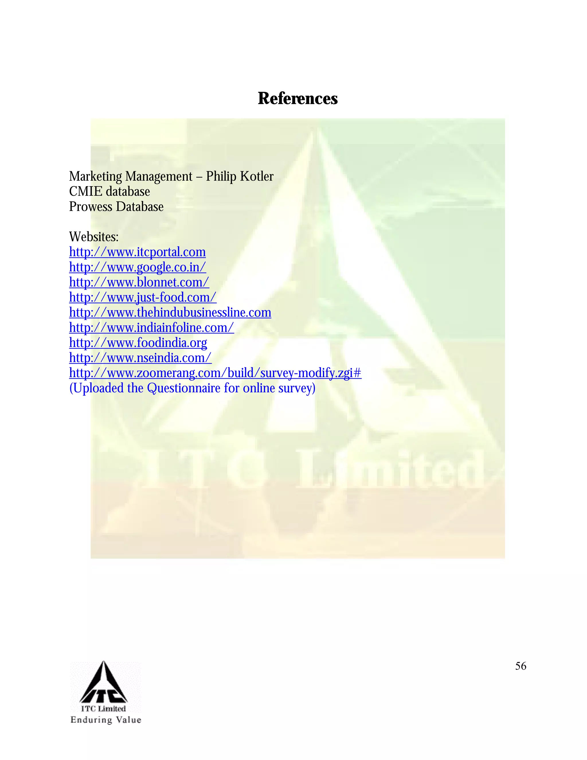 Marketing Management Project Itc Aashirvaad Atta