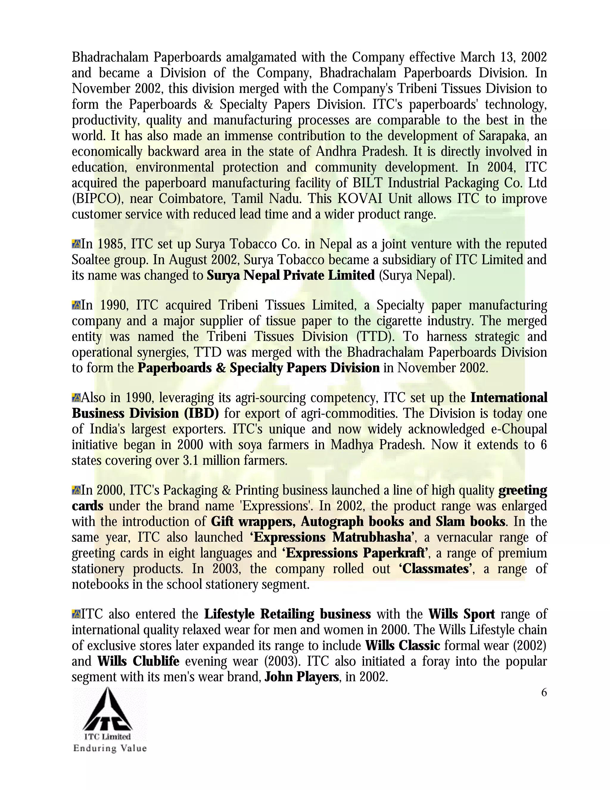 Marketing Management Project Itc Aashirvaad Atta