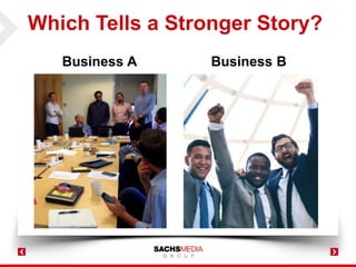 Which Tells a Stronger Story?
Business A Business B
 