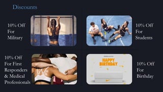 Discounts
10% Off
For
Military
10% Off
For
Students
10% Off
For First
Responders
& Medical
Professionals
10% Off
For
Birthday
 