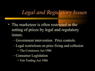 Legal and Regulatory Issues ,[object Object],[object Object],[object Object],[object Object],[object Object],[object Object]