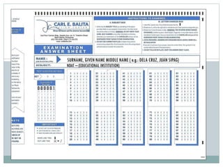 SURNAME, GIVEN NAME MIDDLE NAME ( e.g.: DELA CRUZ, JUAN SIPAG)
NDAT – (EDUCATIONAL INSTITUTION)
0 0 0 0 0 1
 