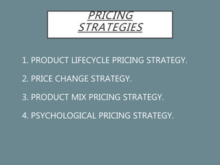Marketing price mix | PPTX