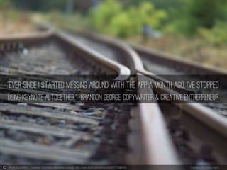 Photo by steffenz - Creative Commons Attribution License http://www.flickr.com/photos/82607712@N00 Created with Haiku Deck 
 