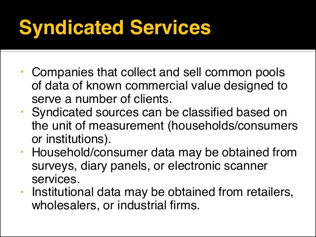 syndicate definition
