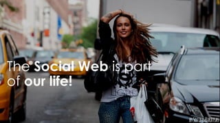 The Social Web is part
of our life!
bySotirisBaratsas
 