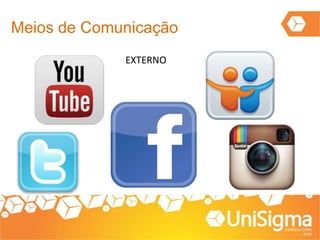 Meios de Comunicação
EXTERNO
 