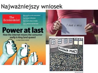 Najważniejszy wniosek
 