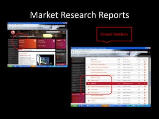 Market Research Reports
                Choose Toiletries
 