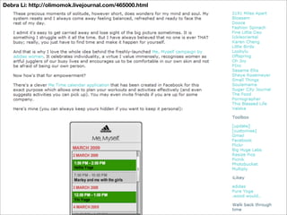 Debra Li: http://olimomok.livejournal.com/465000.html
 