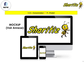 1.3 C – Consommateur 👉 P – Produit
10
MOCKUP
(Voir Annexe)
 